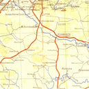 Vintage Battle of Moscow Map 1941