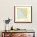 Vintage Soviet Union World War II Map 1942