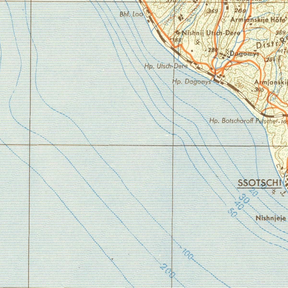 Vintage Soviet Union World War II Map 1942, photo 2 of 5
