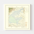 Vintage Middle East World War II Map 1942
