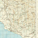 Vintage Crete World War II Map 1944