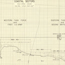 Vintage D-Day Normandy Invasion Map 1944