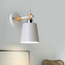 GobekUsa Nordic Monochrome Rotatable Wall Lamp with Empire Shade, Ideal for Stairs