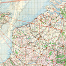 Vintage Strait of Dover Map 1944