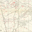 Vintage Okinawa Intelligence Map 1945