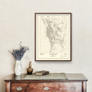 Vintage Manila Philippines World War II Map 1945
