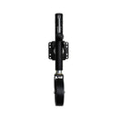 Powerwinch Select Series Jack - 1500lb, Weld-On, Single Wheel, Carbon Black