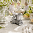 Rabbit candle holders by Arthur Court Designs