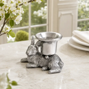 Rabbit candle holders by Arthur Court Designs