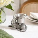 Rabbit candle holders by Arthur Court Designs