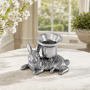 Rabbit candle holders by Arthur Court Designs