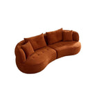 Modular Sofa, Durable Fabric, Solid Wood Frame, High Density Sponge Padding, Seating For 4 by HouseOfZazla