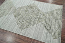 4x6 Gray LoomBloom Hand Knotted Modern & Contemporary Textured Tibetan 100% Wool Oriental Area Rug
