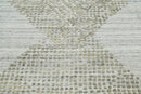 4x6 Gray LoomBloom Hand Knotted Modern & Contemporary Textured Tibetan 100% Wool Oriental Area Rug