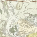 Vintage South Carolina Coast Map 1862