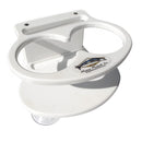 Deep Blue Marine Double Slim Can Drink Holder  Cell Phone - White