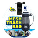 Star brite Mesh Trash Bag w/Locking Suction Cup  Litter Guard Cinch Tie - 5 Gallons