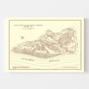 Vintage Hilton Head Island Map 1861