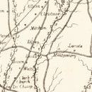 Vintage Map of Sumter County, South Carolina 1880