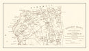 Vintage Map of Beaufort County, South Carolina 1880