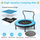40 Inch Trampoline for Kids Indoor Outdoor Fitness Trampoline by LJGDeals