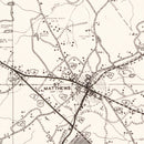 Vintage Map of Calhoun County, South Carolina 1938
