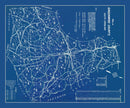 Vintage Map of Greenwood County, South Carolina 1929