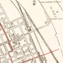 Vintage Map of Charleston, South Carolina 1922