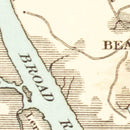 Vintage Map of Broad River, SC 1903