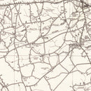 Vintage Map of Lexington County, South Carolina 1939