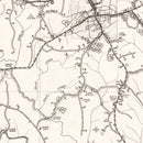 Vintage Map of Union County, South Carolina 1939