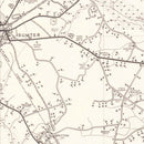 Vintage Map of Sumter County, South Carolina 1939