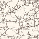 Vintage Map of Lancaster County, South Carolina 1939