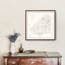 Vintage Map of Barnwell County, South Carolina 1939