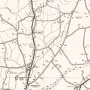 Vintage Map of Kershaw County, South Carolina 1938