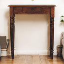 Turned Legs Drawer Console Table by HouseOfZazla