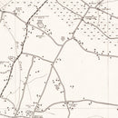 Vintage Map of Hampton County, South Carolina 1938