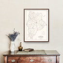 Vintage Map of Colleton County, South Carolina 1938