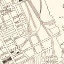 Vintage Map of Charleston, South Carolina 1946
