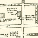 Vintage Map of Charleston, South Carolina 1946