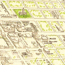 Vintage Map of Salt Lake City, Utah 1926