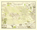 Vintage Map of Salt Lake City, Utah 1926