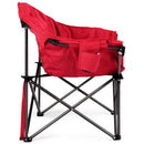 Oversized Folding Camping Moon Chair with Cup Holder by LJGDeals