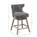 25.75" Swivel Counter Stool