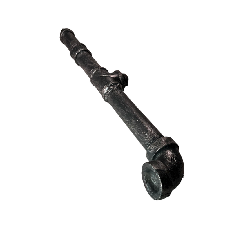 Foam Rubber Metal Pipe with Fittings Action Stunt Prop