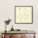 Vintage Map of McMinn County, Tennessee 1935