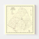 Vintage Map of McMinn County, Tennessee 1935