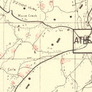 Vintage Map of McMinn County, Tennessee 1935