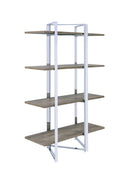 Libby Rectangular Etagere Bookshelf