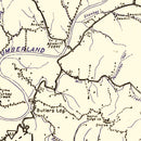 Vintage Map of Clay County, Tennessee 1938